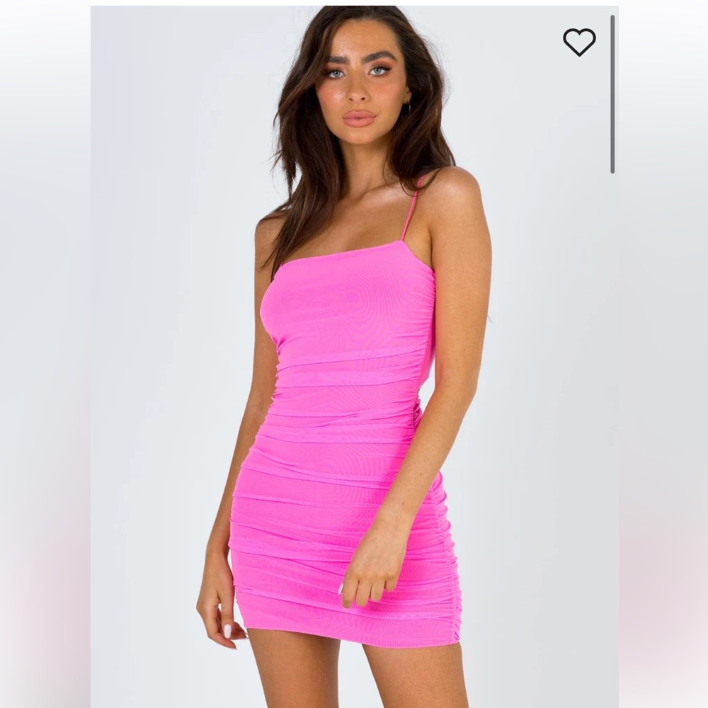 Princess Polly holloway wishes mini dress in pink